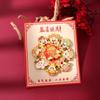 Rotatable New Year Magnetic Sticker God of Wealth Chinese Refrigerator Sticker Gifts