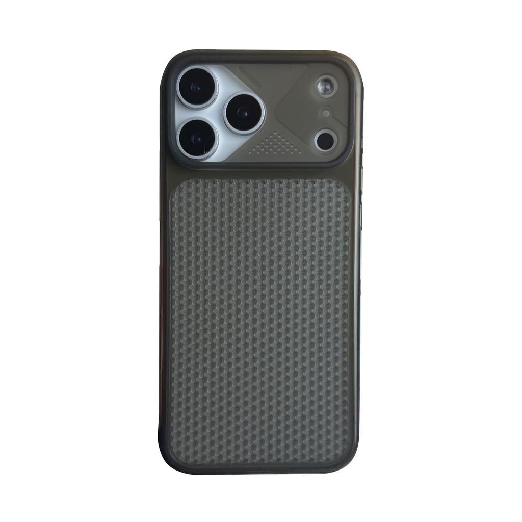 Translucent Cooling Phone Case For Iphone 11 12 13 14 15 16 17 18 Pro Max Heat Dissipation TPU Soft Phone Cover Light Thin Shell