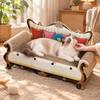Corrugated Cardboard Cat Scratching Lounge Elevated Scratcher Sofa Bed Textured for