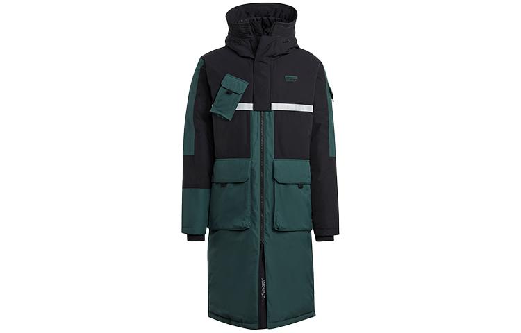Adidas Originals Official Authentic Clover Down Jacket Men s Green GJ6729 XS