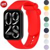 Silicone Band for Redmi Watch 4 Strap Smart Watch Accessories Watchband Wrist Correa Bracelet Replacement Belt for Mi Band 8 Pro