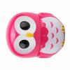 Cute Owl Shape Kitchen Manual Timer Mechanical Home Cooking Counters Clock(Rose)