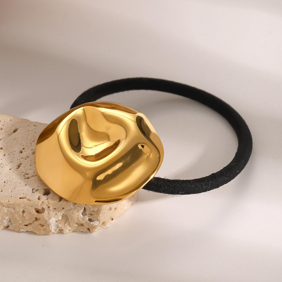 

Jieding Stainless Steel High Ponytail Elastic Hair Tie and Headwear Accessory