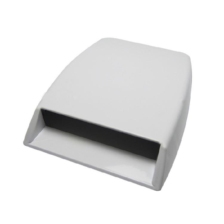 

Car Air Flow Sticker Air Flow Intake Universal Bonnet Vent Sticker Cover білий