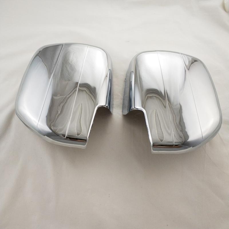 Car Accessories Rearview Plated Chrome Door Mirror Covers Paste Style For Lexus LX470 470 2001 2002 2003 2004 2005 2006 2007