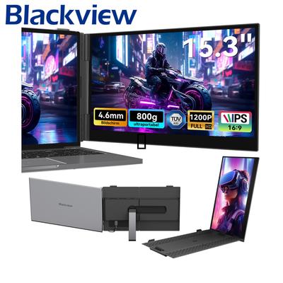 Blackview SCM8 15,3" itin plonas nešiojamasis monitorius – 4,6 mm plonas, 800 g lengvas, Plug & Play USB-C