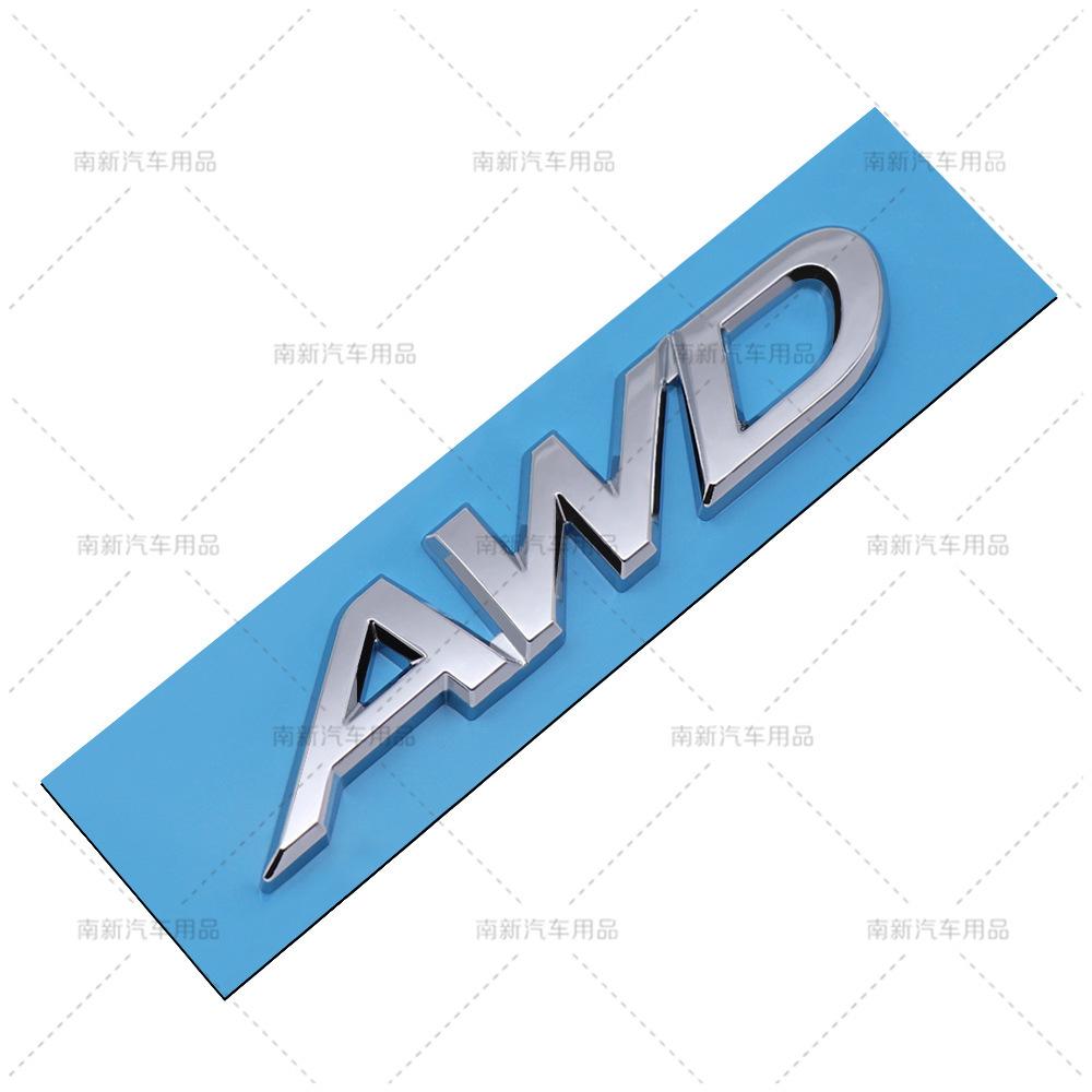 Suitable for Mazda AWD lettering decals and ABS labeling stickers car sticker emblem