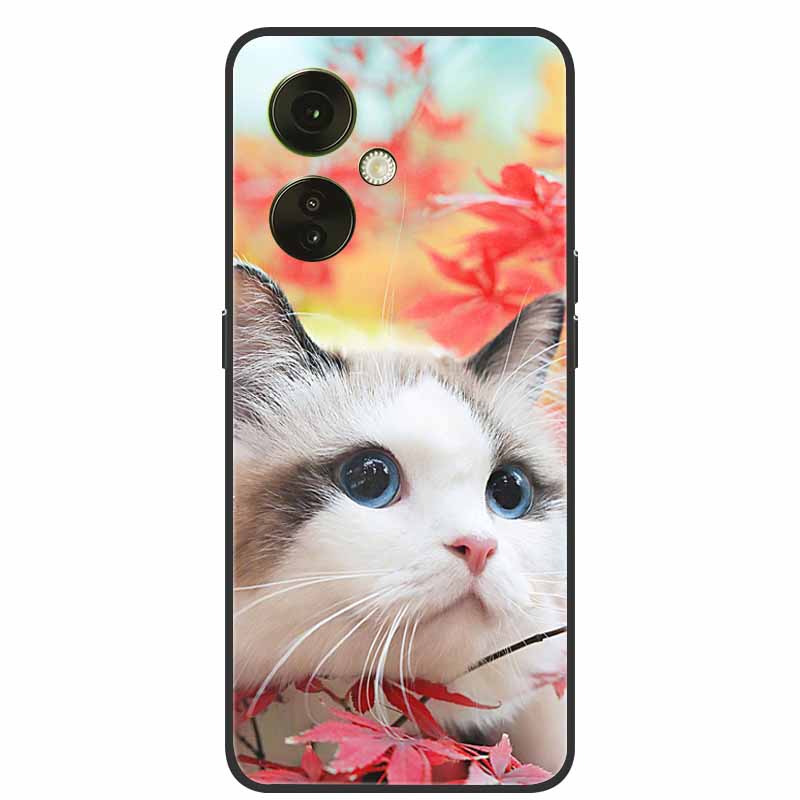 Pour Coques OnePlus Nord CE 3 5G Nord CE3 Lite Chats Peints Silicone TPU Souple Coque Arrière Coques de Téléphone Pour OnePlus Nord CE3 Lite 5G