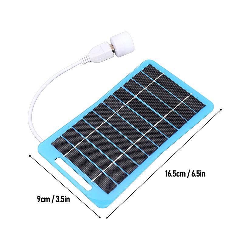 5V/5W Small Solar Panel With Usb Diy Monocrystalline Silicon Solar Cell Waterproof Portable Camping Power Panel For Mobile Phone