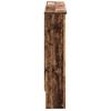 Radiator Cover Rustic Wood Style 152 x 19 x 81.5 cm Engineered Wood