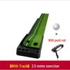 Indoor Ball Return Golf Putting Practice Set with Baffle - Portable and Popular