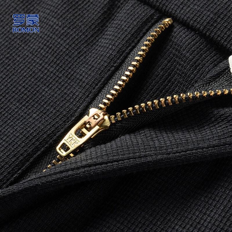 ROMON Men's Tencel Blend Waffle Knit Casual Pants