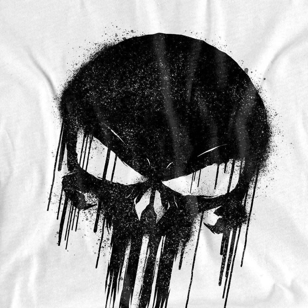 The Punisher Unisex Adult Big Logo T-Shirt