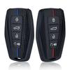 Conjunto de chave de carro de silicone adequado para Geely Coolray X6 Geometry C, Emgrand Global Coolray Eagle GX7 Okavango controle remoto inteligente