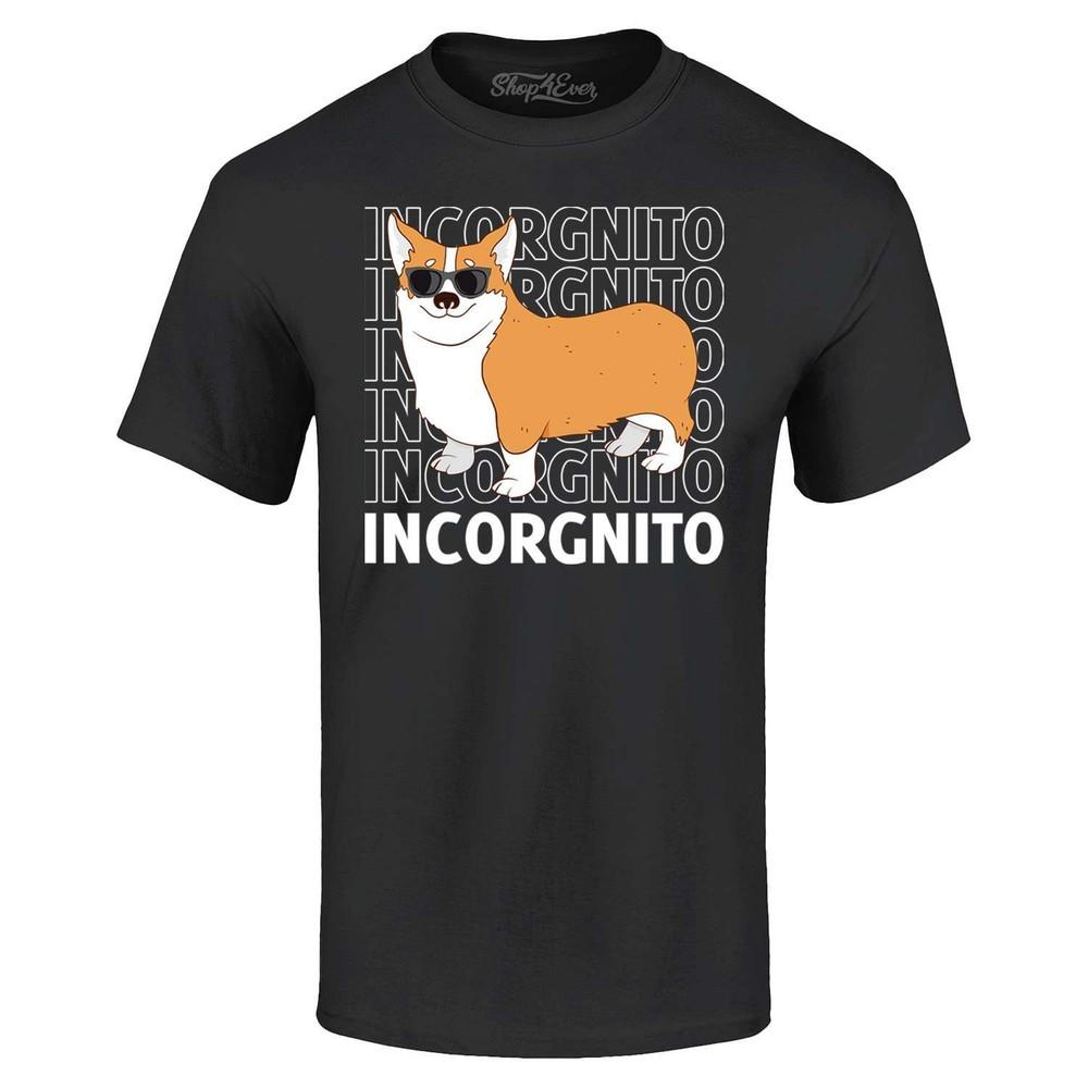 Incorgnito Funny Corgi Dog Incognito T-shirt Pet Shirts