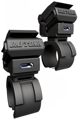 Daytona Motorcycle USB Power Fast with 2 USB 61402 Supply, Waterproof, USB-C + USB-C, PD3.0 Compatible, Charging, 60W, iPhone/Android Compatible,