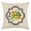 Pillow Case Spring Throw Pillow Case Flower Truck Farm Print Home Decor Cushion Cover Back Cushion