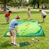 Practice Golf Mat Sports Practice Equipment Replaceable Golf Training Mat For Beginners Kids Indoor Outdoor Courtyard Home