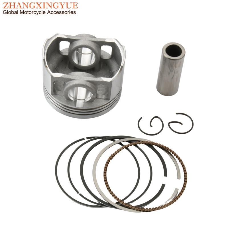 Scooter 52.4mm Piston Kit For Peugeot 125 Citystar Django Speedfight 3 Tweet 125cc 4 Stroke