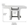 4x Awnings Wall Mounting Bracket Aluminum Alloy Rain Cover Support