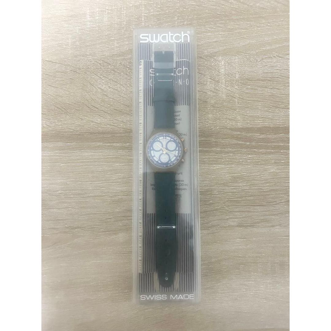 Used [Rare] swatch wristwatch chronograph quartz battery dead