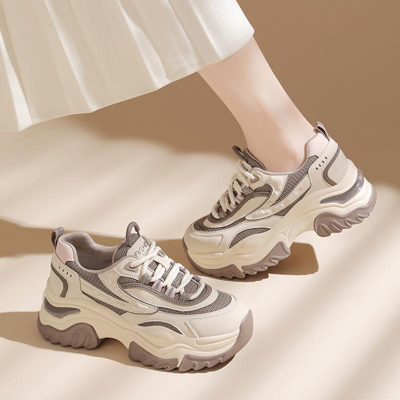 (Broken size does not make up) Sports shoes Dad shoes women's popular spring and autumn new versatile thick-soled casual women