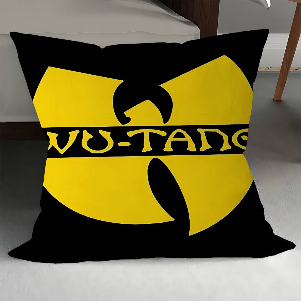 Art W-Wu T-Tang Clan Maple Cushion Cover Inches Farmhouse Decor Home Throw Pillow Covers For Couch Decorations