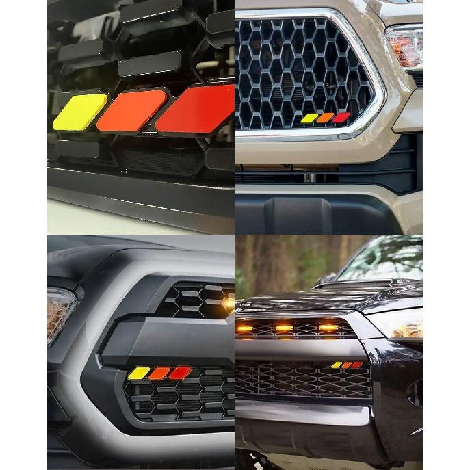 Insignă grilă Insigna și autocolant Accesorii de decorare Camion auto potrivit pentru Toyota Tacoma 4Runner Tundra Rav4 Accesorii Sequoia Highlander