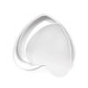 Aluminum Heart Shaped Cake Pan 6 8 10 Inch Non Baking Tin with Loose Base