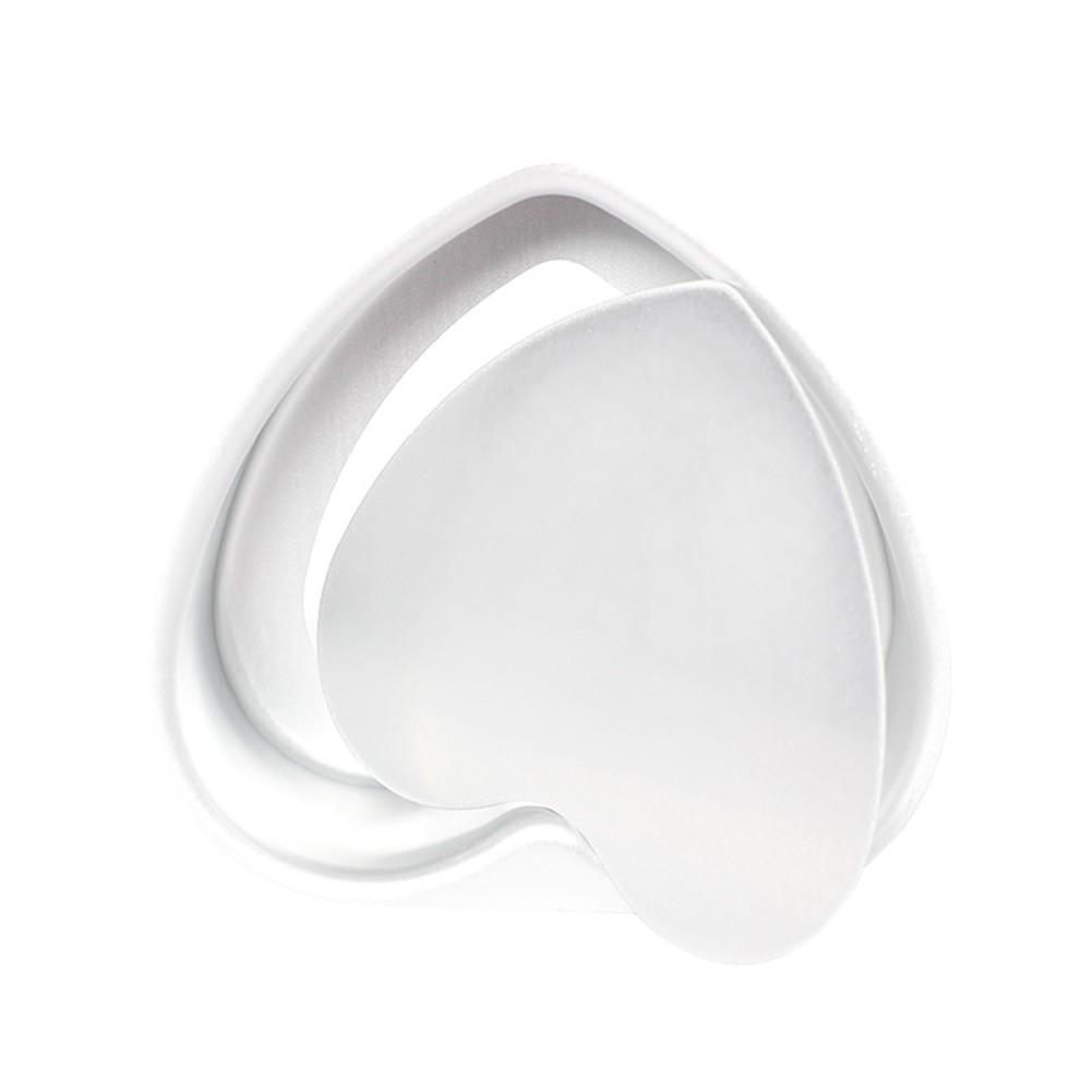 

Aluminum Heart Shaped Cake Pan 6 8 10 Inch Non Baking Tin with Loose Base 8 Inch