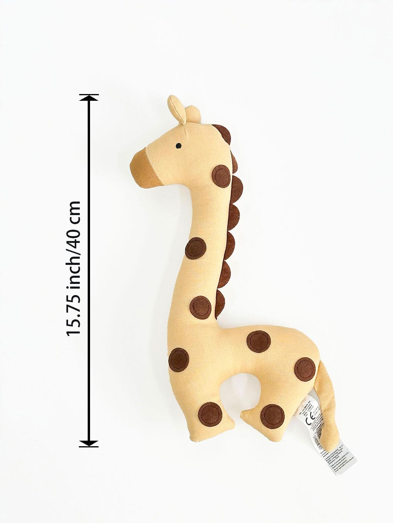 Girafe Cerf Peluche Animal en Peluche 40 cm/15,75 Pouces, Jouet Ultra Doux Sécurisé Pour Enfants Adultes, Décoration de Crèche & Cadeau d'Anniversaire Noël 40cm