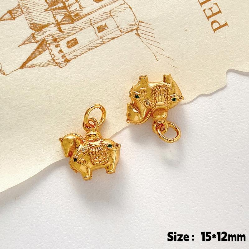 .1Stuks Schattige Gouden Kleur Pony Paard Bedels Hanger Voor Sieraden Maken Ketting Oorbellen Armband Sleutelhanger DIY Accessoires Benodigdheden
