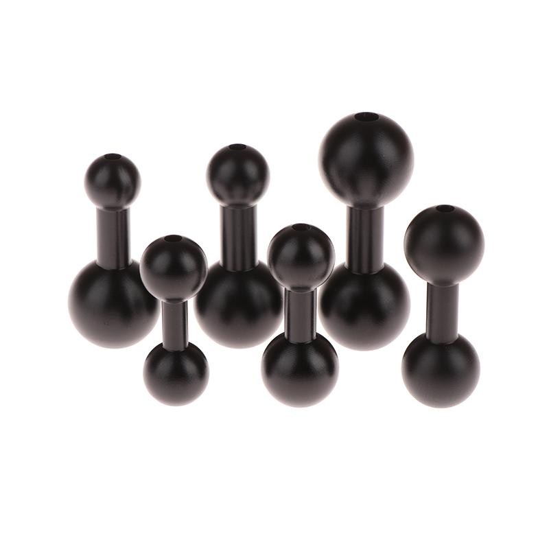 17Mm/20Mm/25Mm Aluminum Alloy Ball Head Double Ball Head Connecting Rod Motorcycle Camera Bracket Transfer Accessories