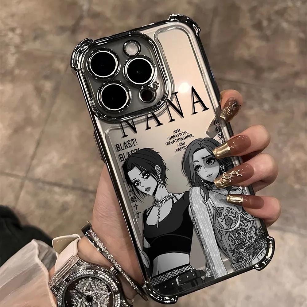 Nana Anime Mädchen Hülle für Samsung Galaxy A56 A53 A50 A36 A35 A34 A33 A32 A31 A26 A25 A24 A23 A22 A16 A15 A14 A13 5G A05S 4G Cover