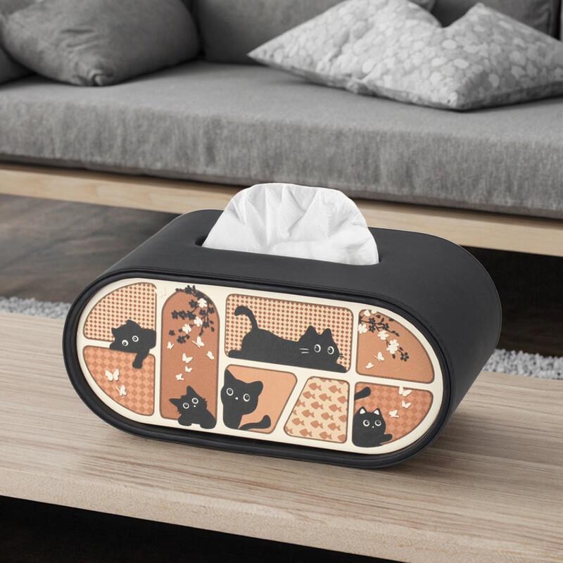 Light Luxury Oval Tissue Box