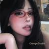 1/2/3pcs Y2K Vintage Small Oval Glasses Girls Style Red Green Frame Glass Eyewear Decorative Outdoor Anti-blue Eyeglasses Gifts
