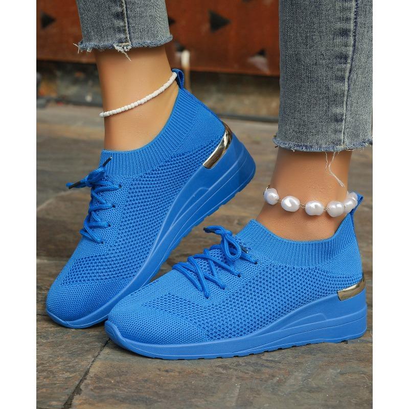 Nowe Damskie Letnie Oddychające Siatkowe Płaskie Wulkanizowane Buty Codzienne Trampki Wyprzedaż Butów Pojedyncze Buty Zapatos Mujer