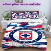 Cruz AzulPattern Bedding Quilt Set Quilt Cover Pillowcase Home Decoration Birthday Gift (1 * duvet cover + 2 * pillowcase, without core)
