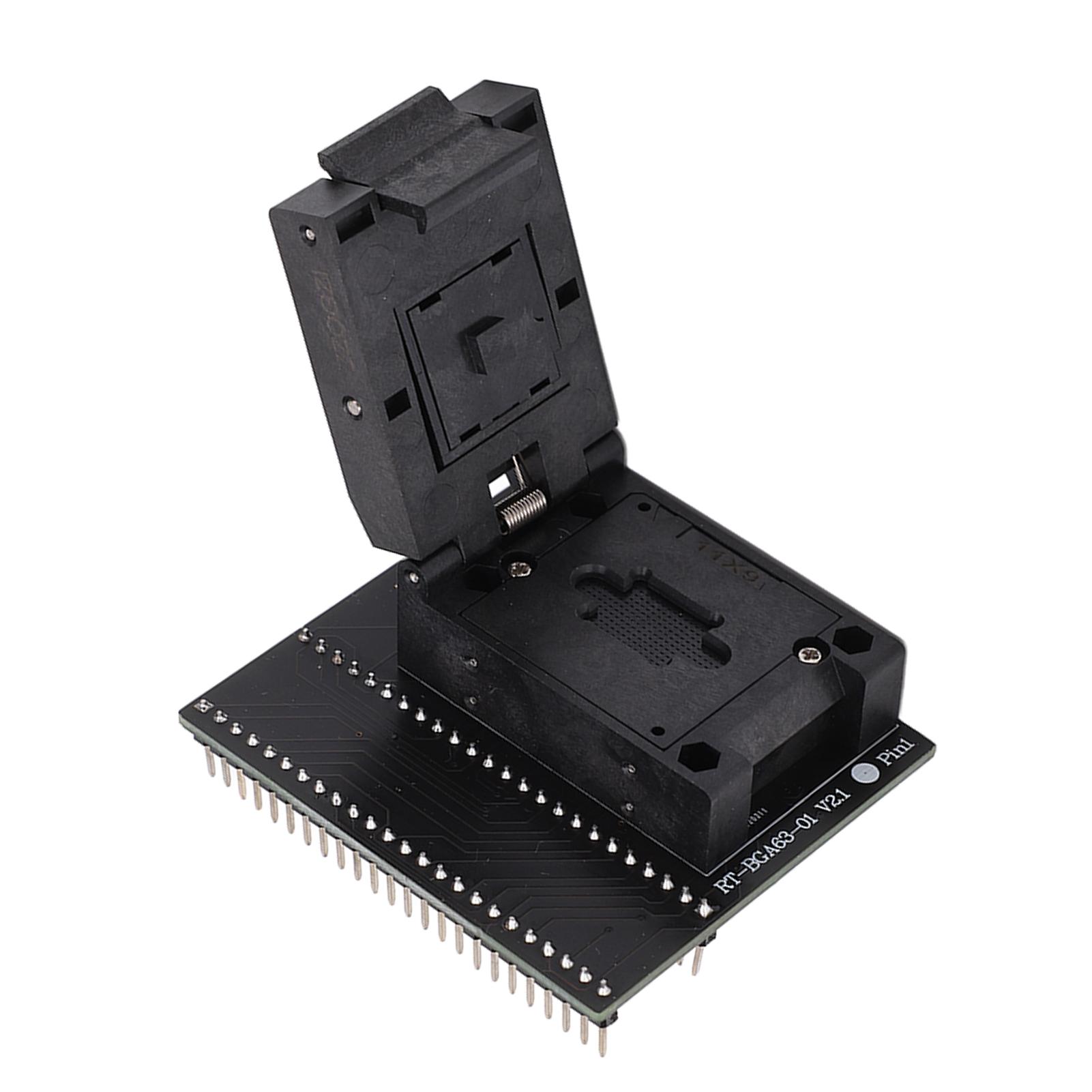 

Модуль роз єму перетворювача послідовного інтерфейсу ICSP Bounding Adapter BGA63 для ремонту програматора