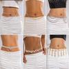 Fashion Multi-layer Imitation Pearl Waist Chain Light Luxury High-end Sense Versatile Beads, Body Chain Waist Jewelry Women