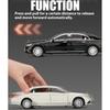 Maßstab 1/24 BENZ E300 Legierungsautoform Ornament Metallguss Limousinenmodell Geschenk für Jungen Sound und Licht Kinder simuliertes Spielzeugauto