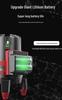 DELIXI High Precision Infrared & Blue Laser Level with Green Light, 2/5 Lines, Outdoor Strong Light Water Level Meter