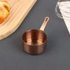 Stainless Steel Heat-resistant Stockpots Mini Sauce Pan Non-Stick Milk Cup With Long Handle Kitchen Gravy Boats Steak Sauce Cup