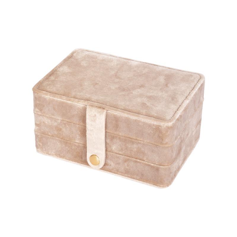 Double-Layer Jewelry Storage Box for Necklaces & Rings, Multifunctional Organizer for Earrings & Jewellery