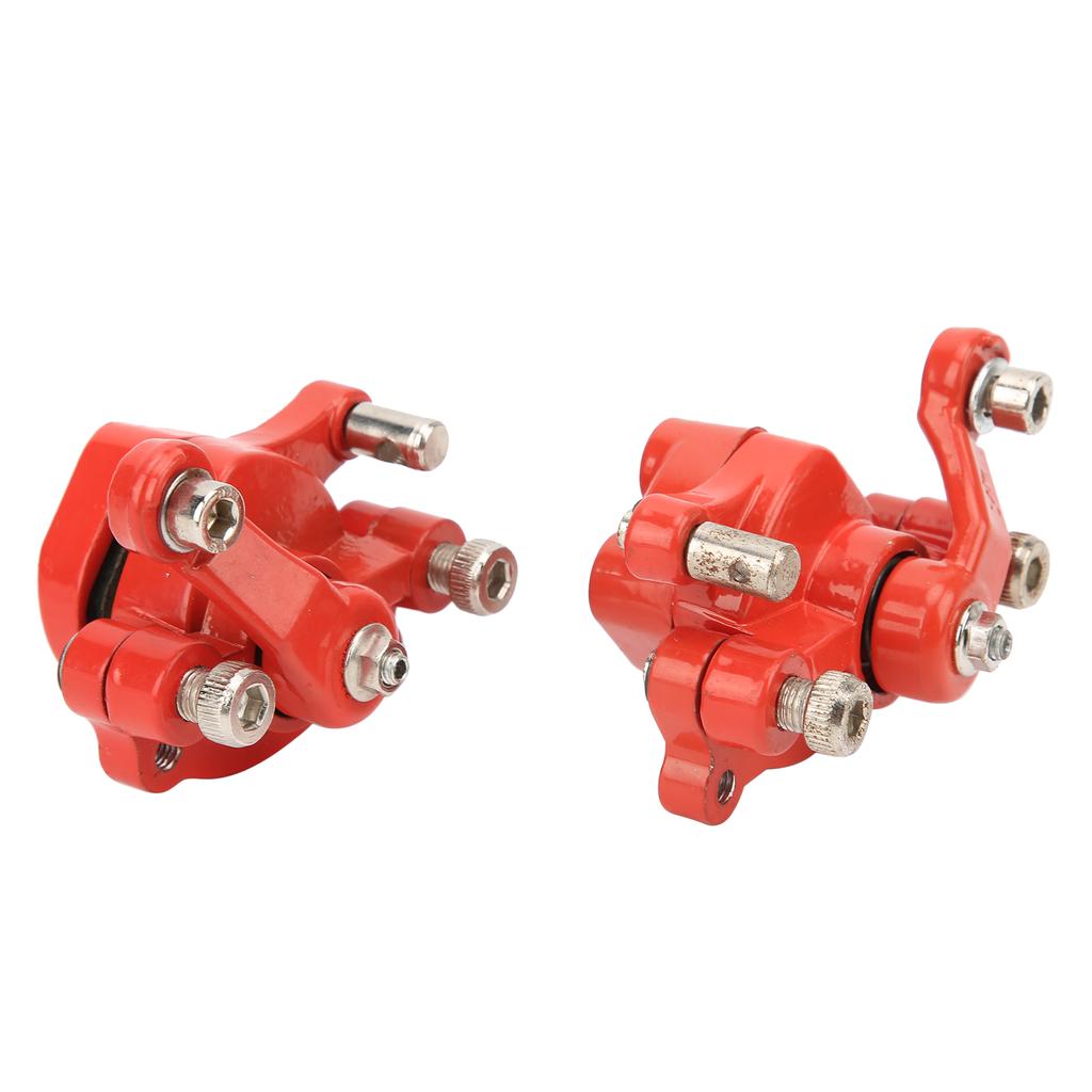2PCS Brake Caliper Front and Rear Replacement for 47cc 49cc 2stroke Pocket Bike Mini Dirt Bike