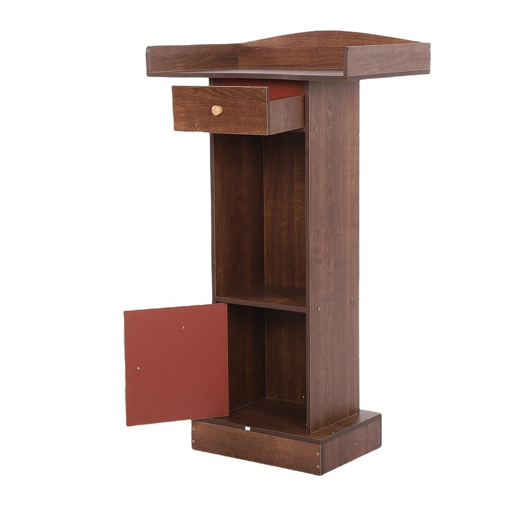 Podio Legno Moderno Minimalismo Tavolo Grande Pupitre per Discorsi Presentazione Lezione Aula