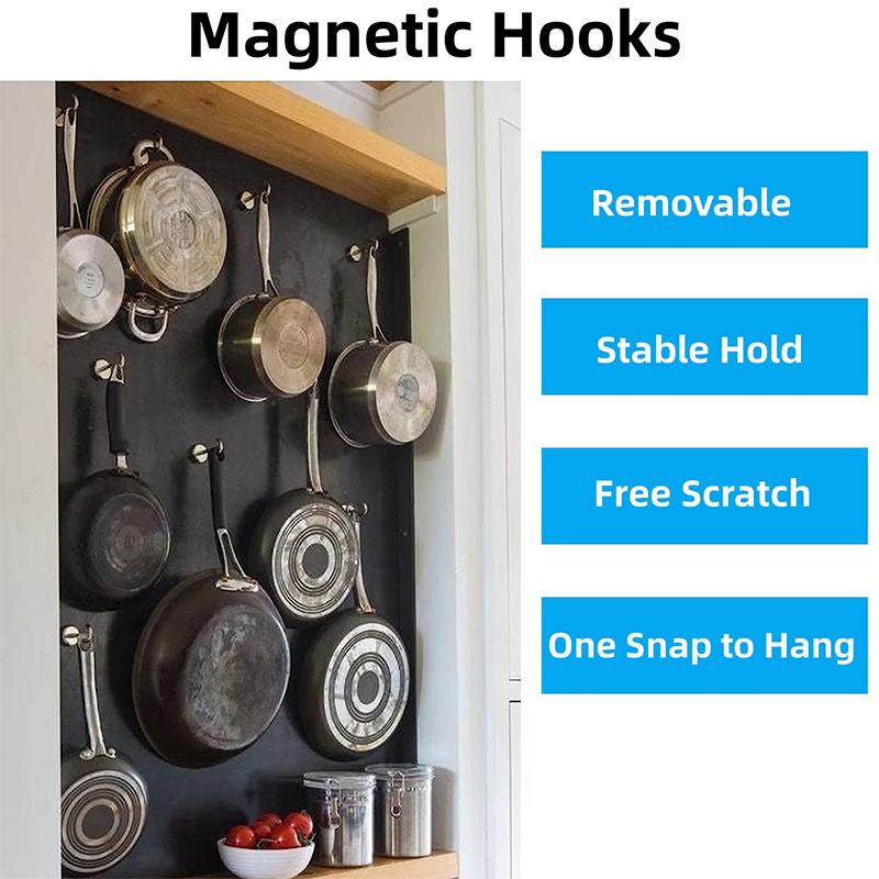 10/20pcs Strong Magnetic Hooks E10/16/20 Heavy Duty Magnet Hook For Home Kitchen Bar Storage Key Coat Cup Hanging