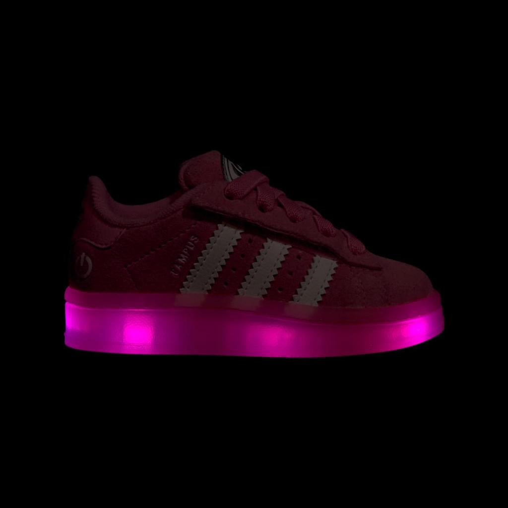 adidas CAMPUS 00s LED LIGHTS CF EL I JS1283 Kids' Originals Sneakers Bliss Pink / Cloud White / Clear Pink