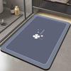 Modern Simple Diatom Mud Floor Mat Household Water-Absorbing Quick-Drying Easy-To-Take-Care Floor Mat Bathroom Door Non-Slip And Wear-Resistant