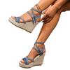 Plus Size Shoes for Women 35-42 Summer Fashion Non-slip Platform Sandals Buckle Strap Wedges Comfortable Sandalias Mujer